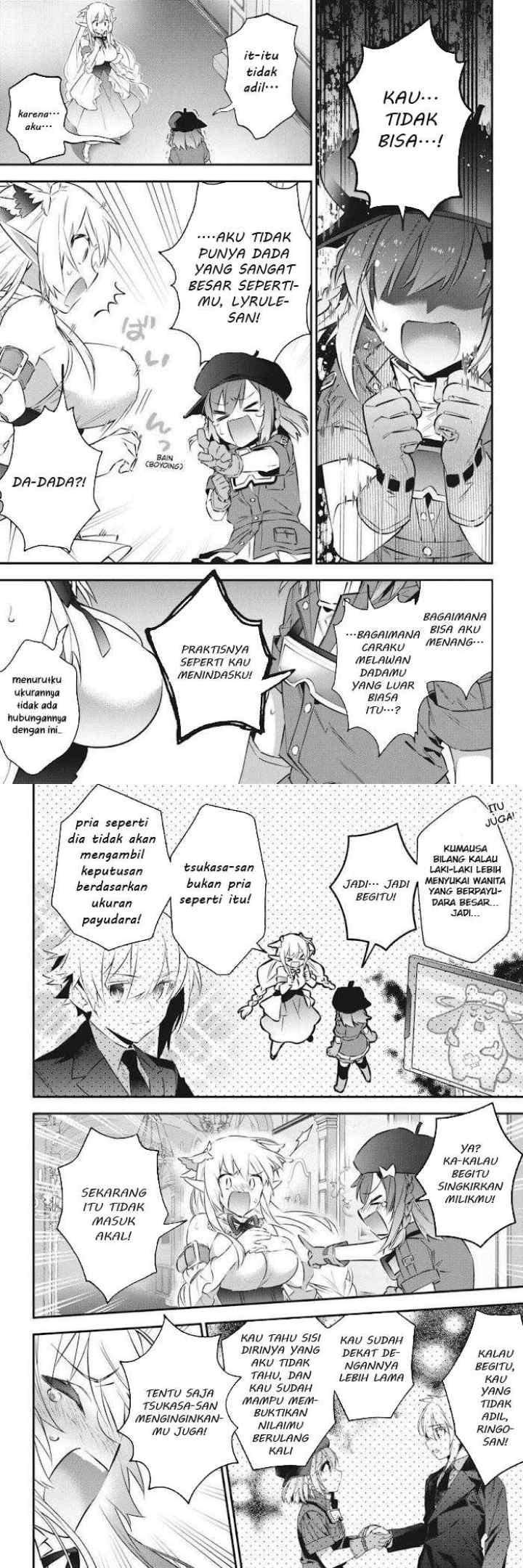 Choujin Koukousei-tachi wa Isekai demo Yoyuu de Ikinuku you desu! chapter 51 halaman 8