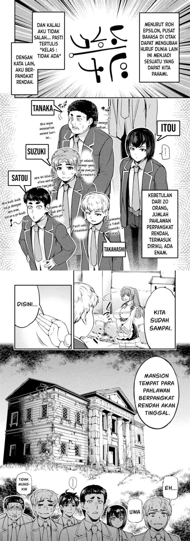 Astro King - Shoukan Yuusha dakedo Kakyuu Nintei sareta node Maid Harem o Tsukurimasu! chapter 1 halaman 8