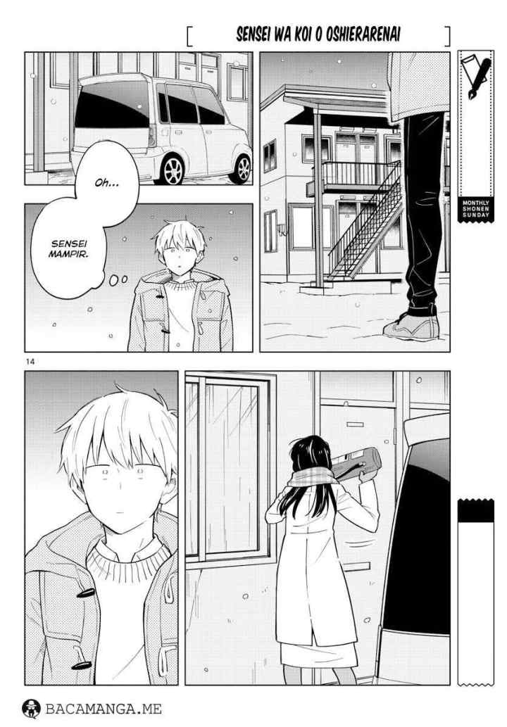 Sensei wa Koi wo Oshierarenai chapter 12 halaman 14