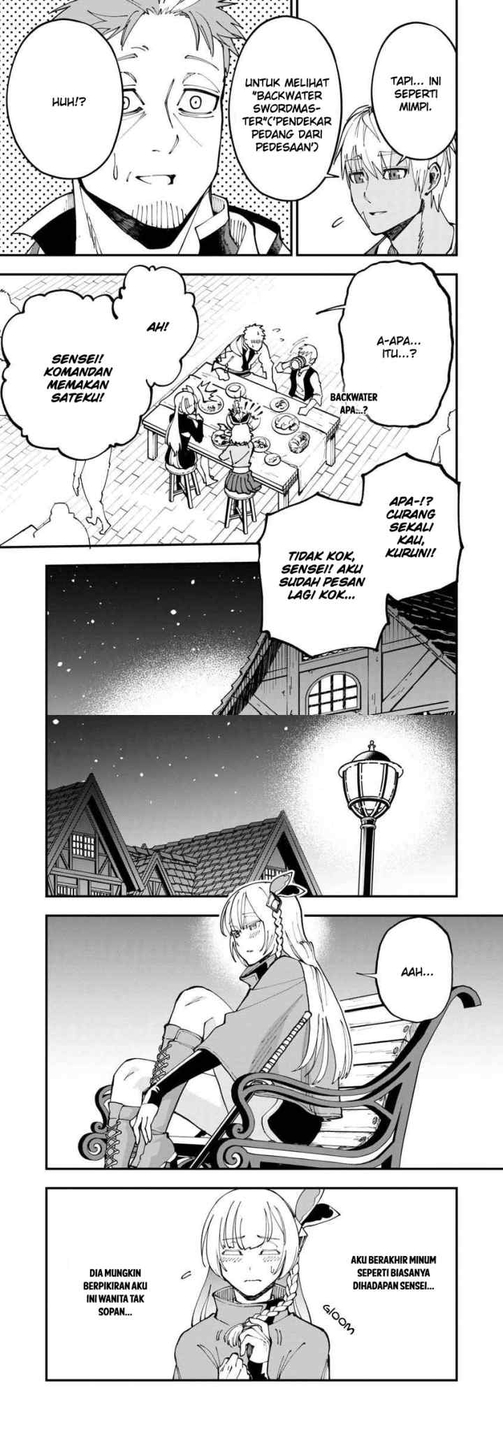 Katainaka no Ossan, Kensei ni Naru ~tada no inaka no kenjutsu shihan datta no ni, taisei shita deshi-tachi ga ore wo hottekurenai ken~ chapter 4 halaman 8