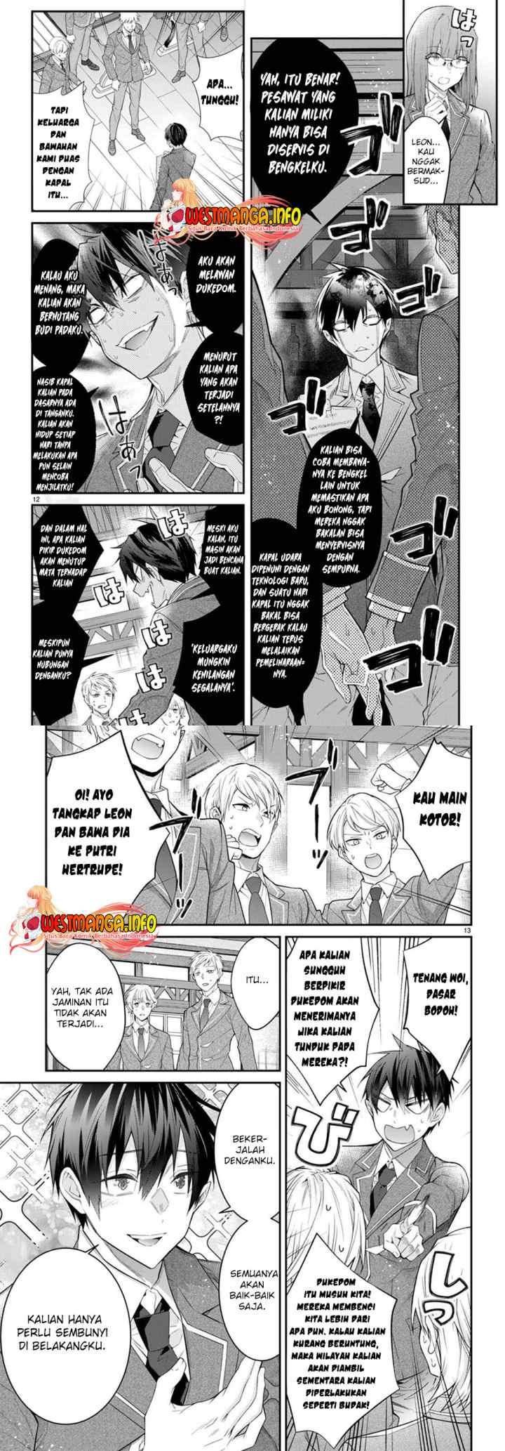 Otome Game Sekai wa Mob ni Kibishii Sekai Desu chapter 50 halaman 7