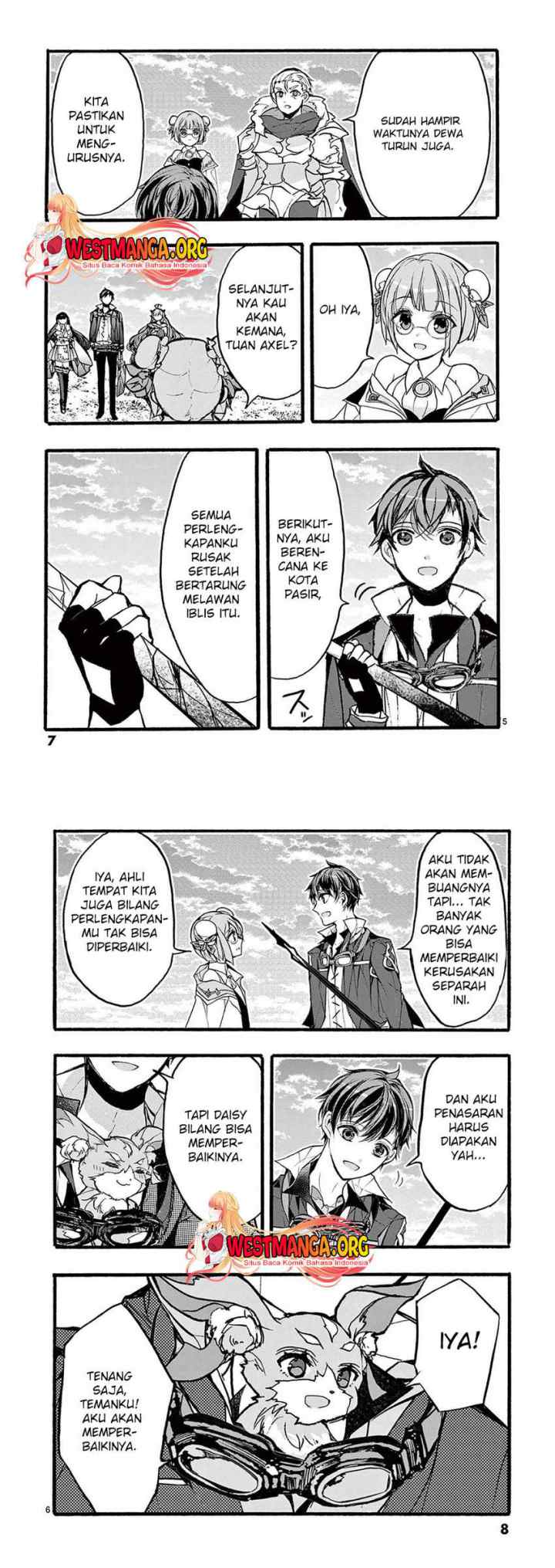 Saikyou Shoku (Ryukishi) Kara Shokyu Shoku (Hakobiya) Ni Nattano Ni Naze Ka Yushatachi Kara Tayoraretemasu chapter 33 halaman 4