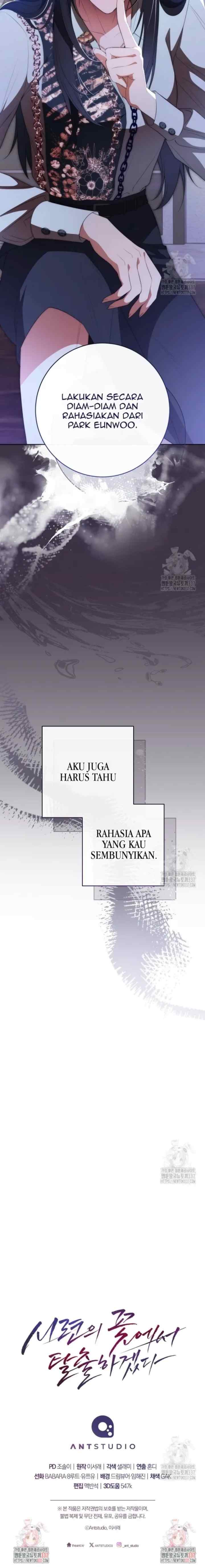 I Will Escape From the Flower of Ordeals chapter 33 halaman 18