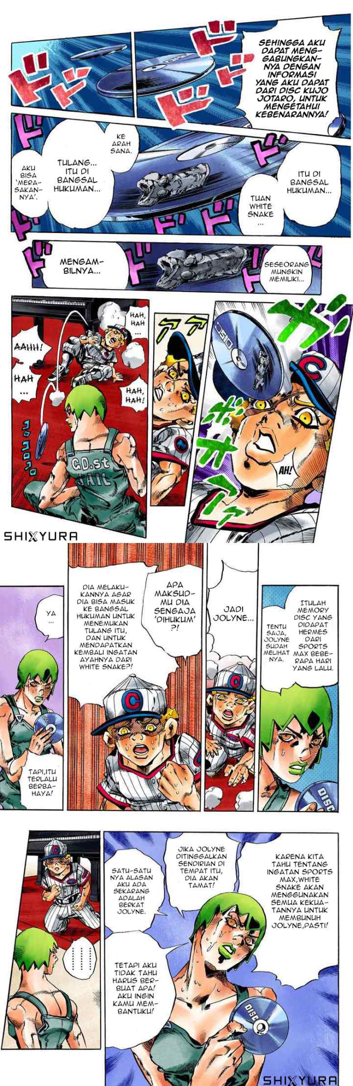 JoJo no Kimyou na Bouken - Stone Ocean chapter 58 halaman 9