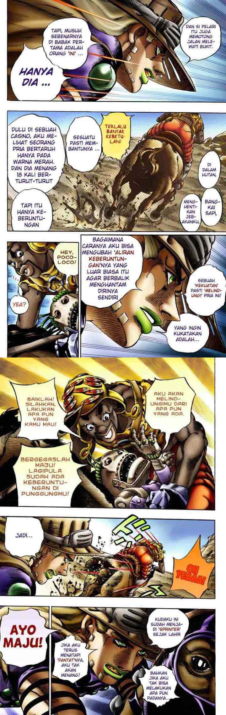 JoJo no Kimyou na Bouken - Steel Ball Run chapter 10 halaman 7
