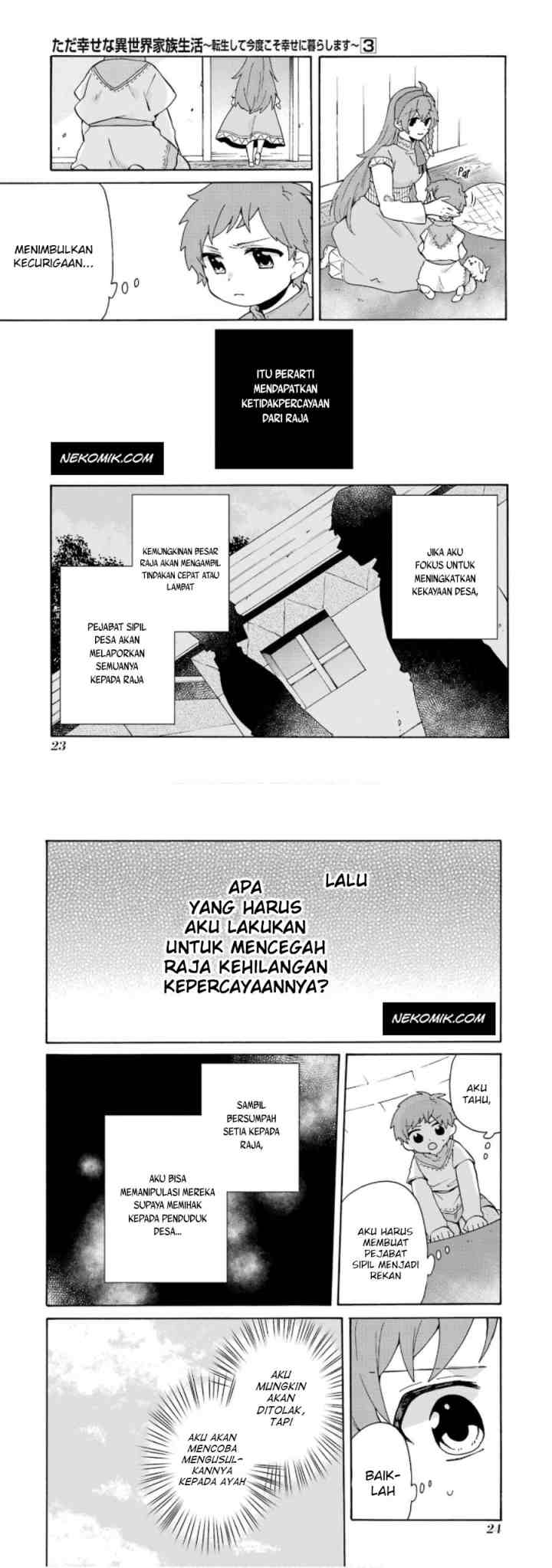 Tada Shiawasena Isekai Kazoku Seikatsu chapter 14 halaman 13