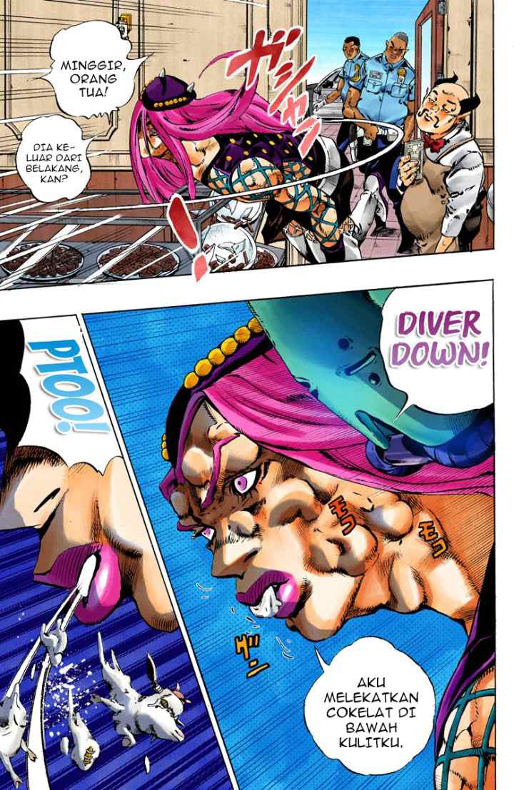JoJo no Kimyou na Bouken - Stone Ocean chapter 107 halaman 10