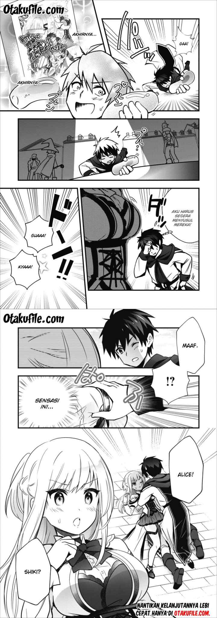 Isekai no Meikyuu Toshi de Chiyu Mahoutsukai Yattemasu chapter 3 halaman 15