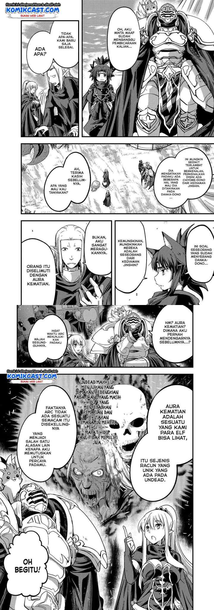 Gaikotsu Kishi-sama, Tadaima Isekai e Odekakechuu chapter 29 halaman 5