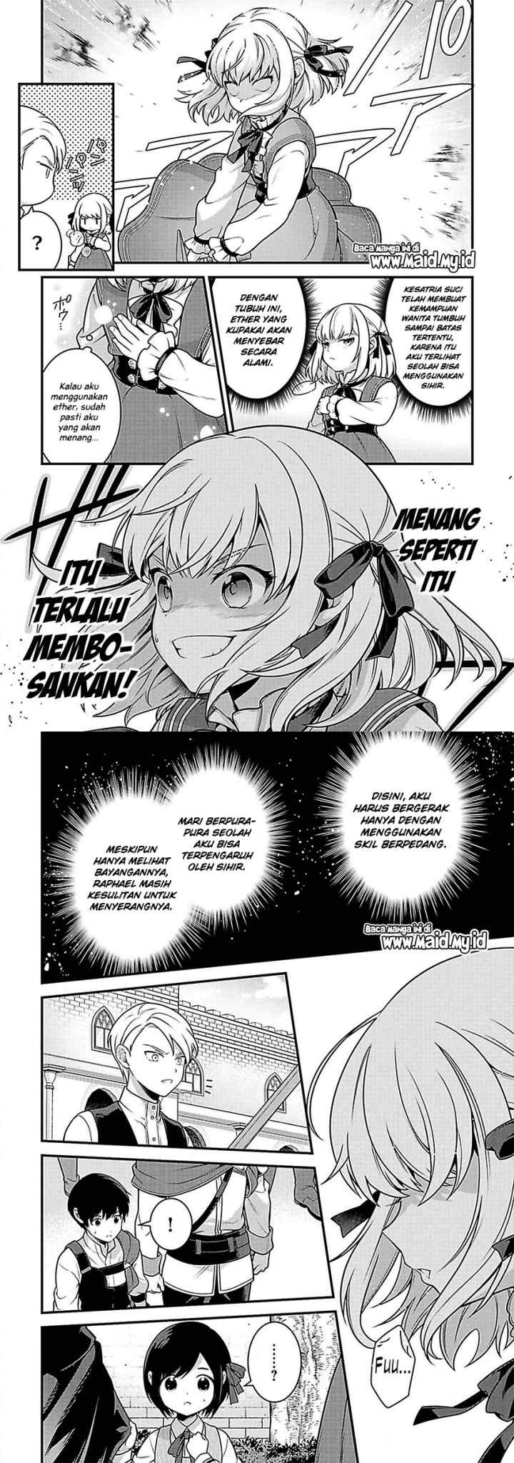 Eiyuu-ou, bu o Kiwameru tame tensei su - Soshite, Sekai Saikyou no Minarai Kishi ♀~ chapter 3 halaman 6