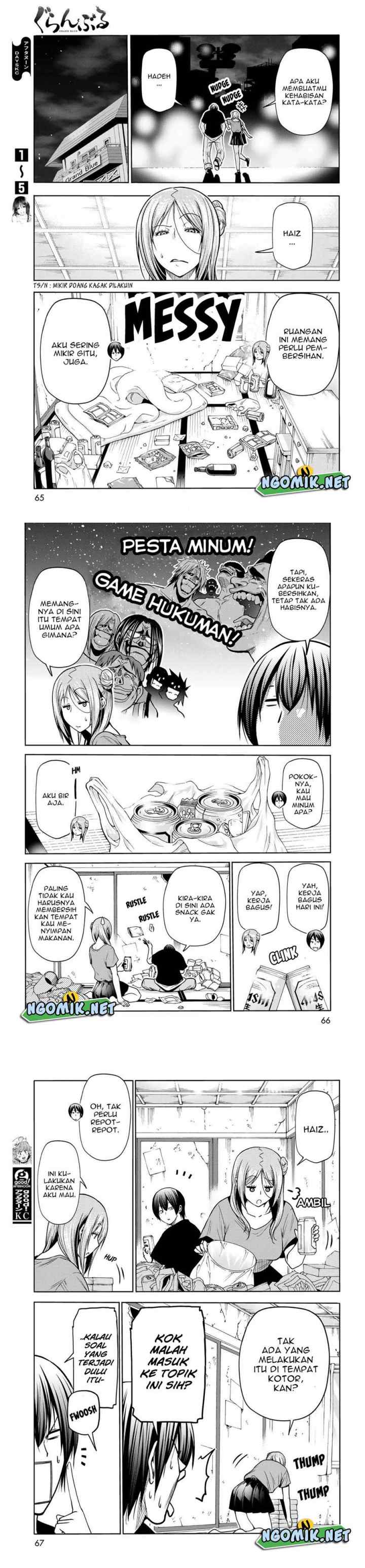 Grand Blue chapter 71 halaman 4