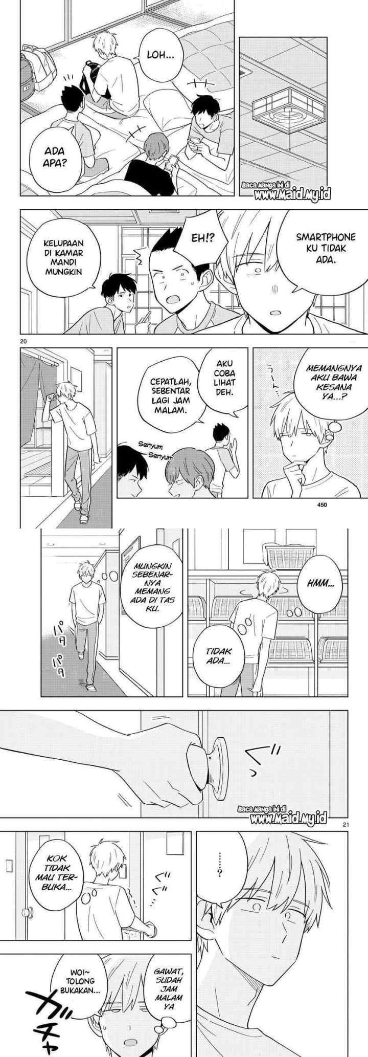 Sensei wa Koi wo Oshierarenai chapter 35 halaman 11