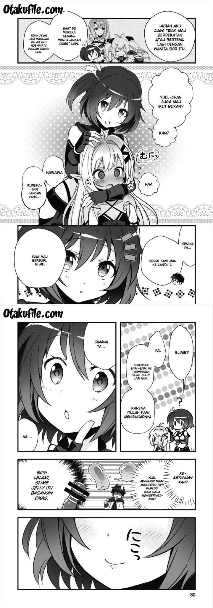 Isekai no Meikyuu Toshi de Chiyu Mahoutsukai Yattemasu chapter 3 halaman 8