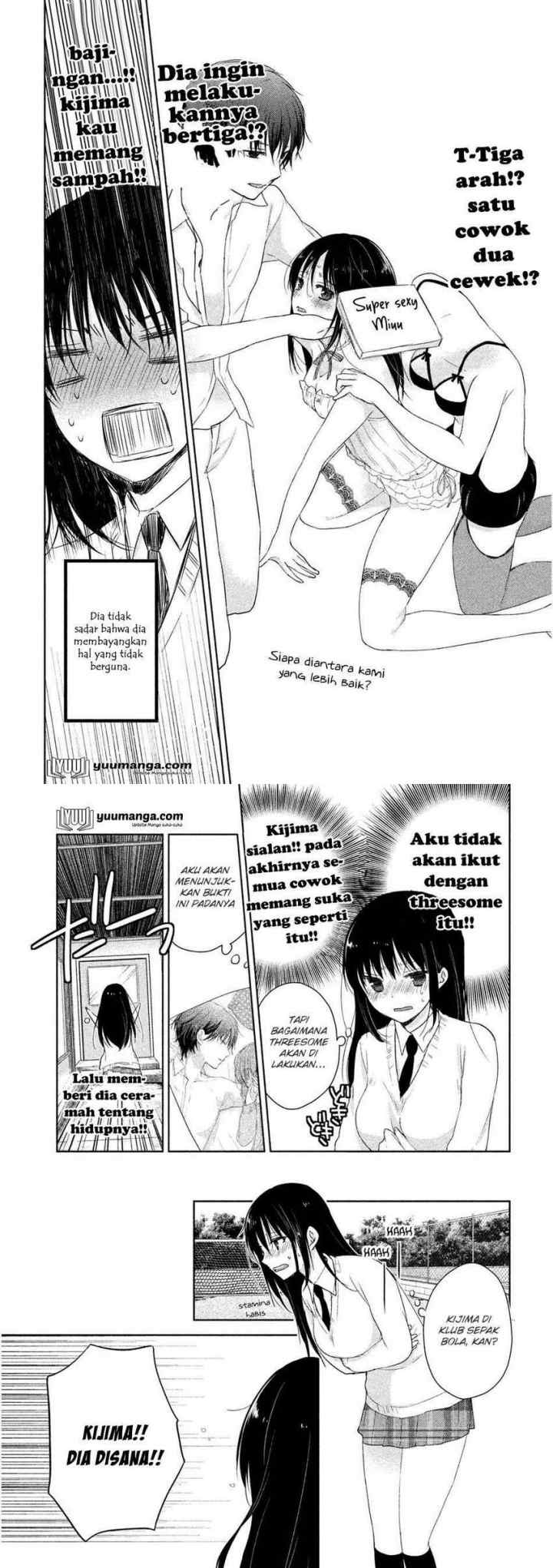 Midara na Ao-chan wa Benkyou ga Dekinai chapter 4 halaman 6