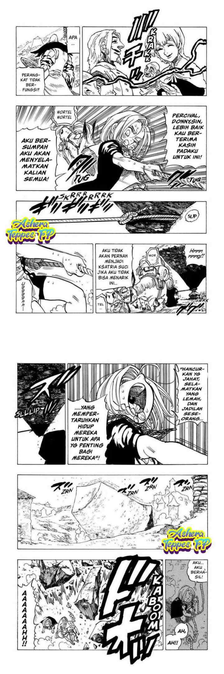 Mokushiroku no Yonkishi chapter 34 halaman 8