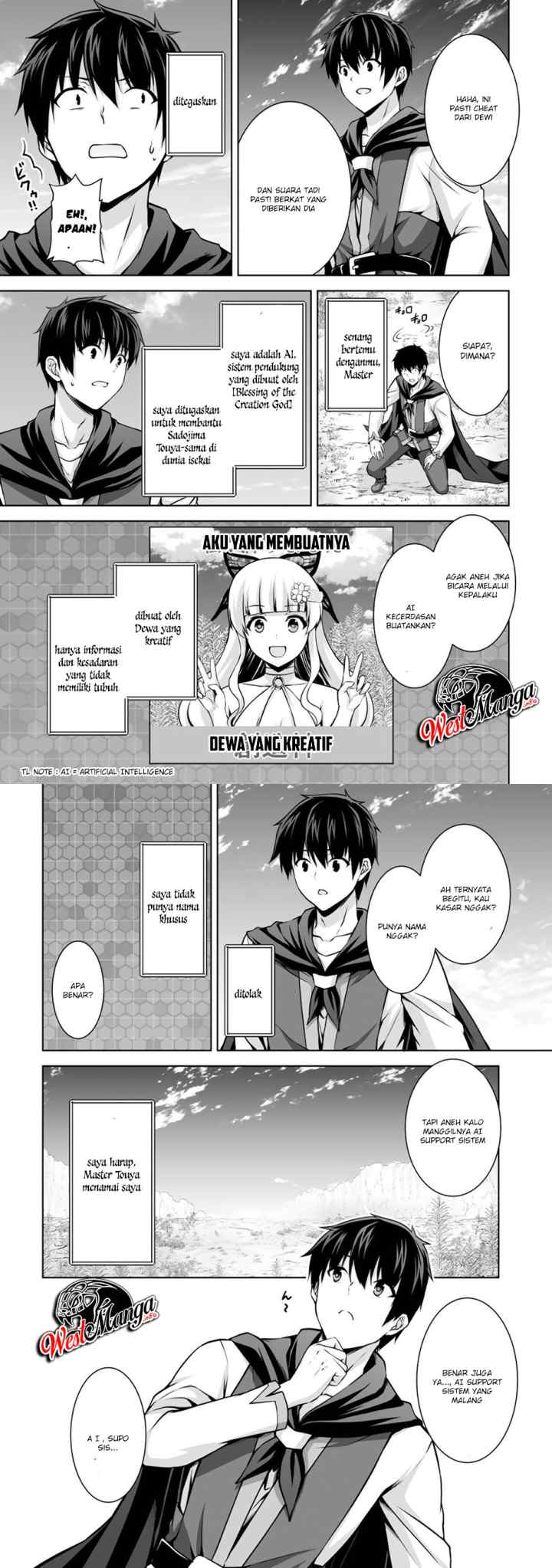 Kami No Techigai De Shindara Zumi De Isekai Ni Hourikomare Mashita chapter 3 halaman 7