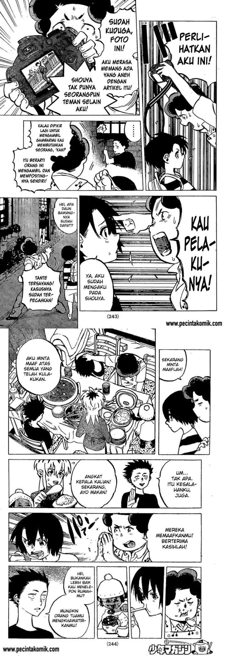Koe no Katachi chapter 14 halaman 4