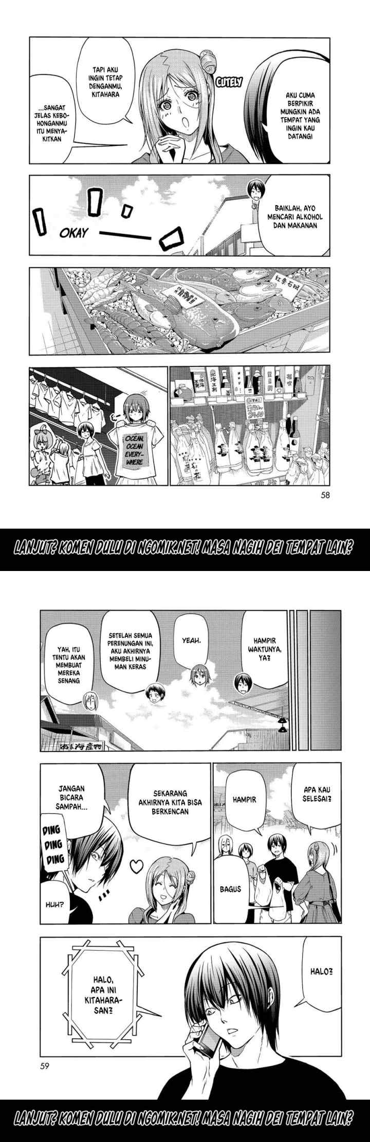 Grand Blue chapter 69.1 halaman 11