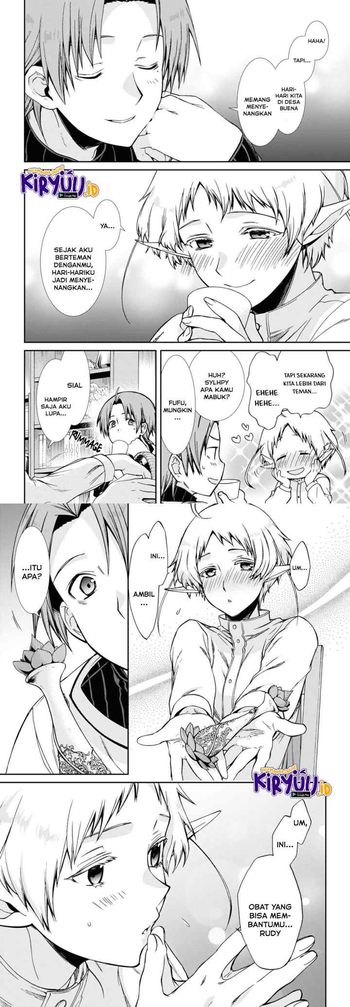 Mushoku Tensei: Isekai Ittara Honki Dasu chapter 76 halaman 6