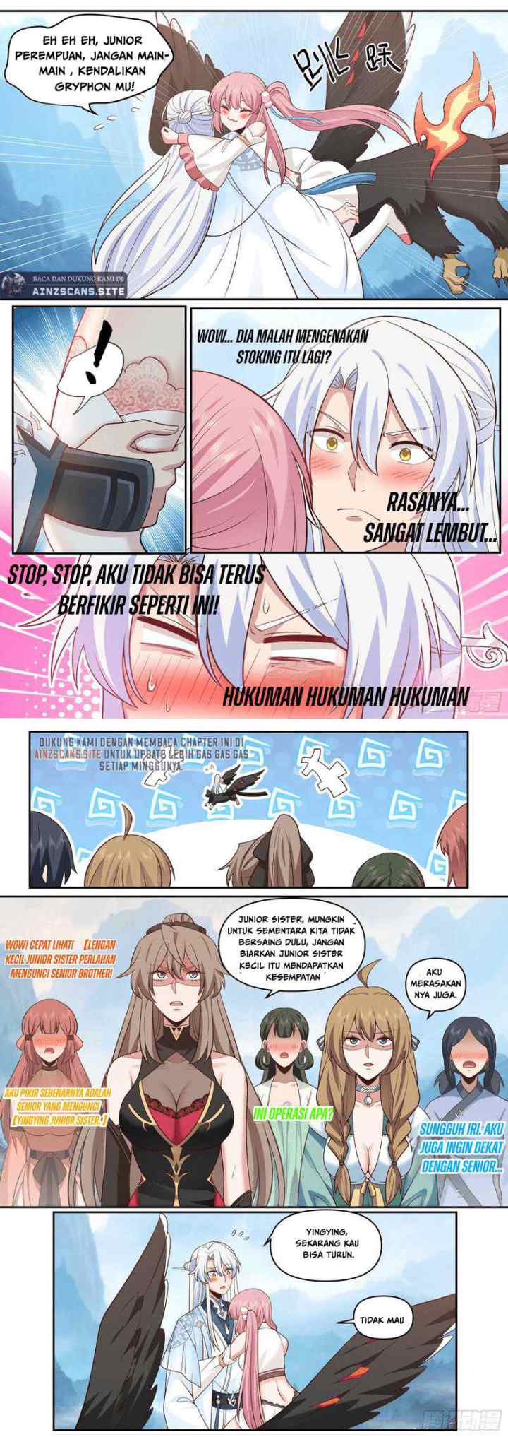 The Villain's Senior Brother And His Junior Sisters Are All Yanderes chapter 67 halaman 5