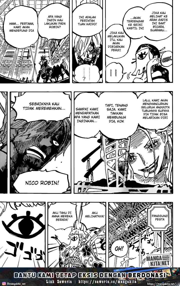 One Piece chapter 1004 halaman 15