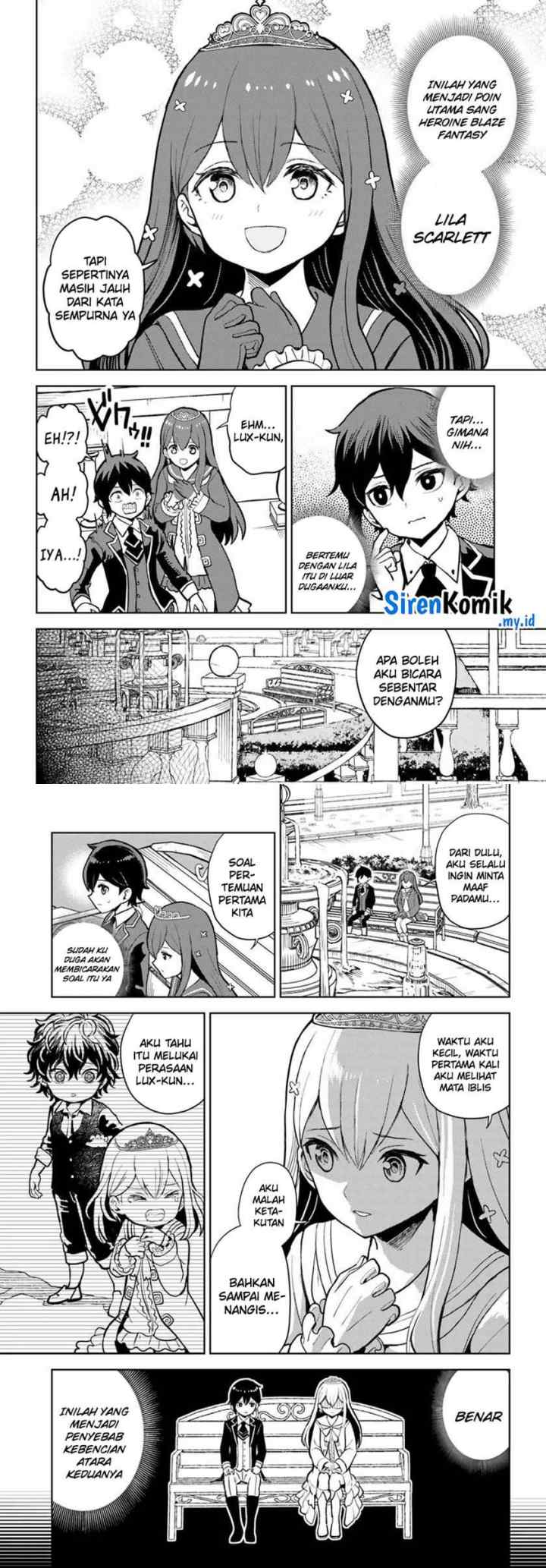 Magan no Akuyaku ni Tenseishita node Oshi Chara wo Mimamoru Mob wo Mezashimasu chapter 9.1 halaman 7