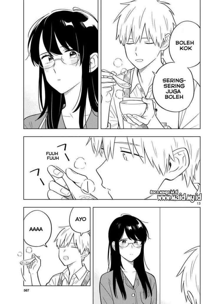 Sensei wa Koi wo Oshierarenai chapter 33 halaman 14