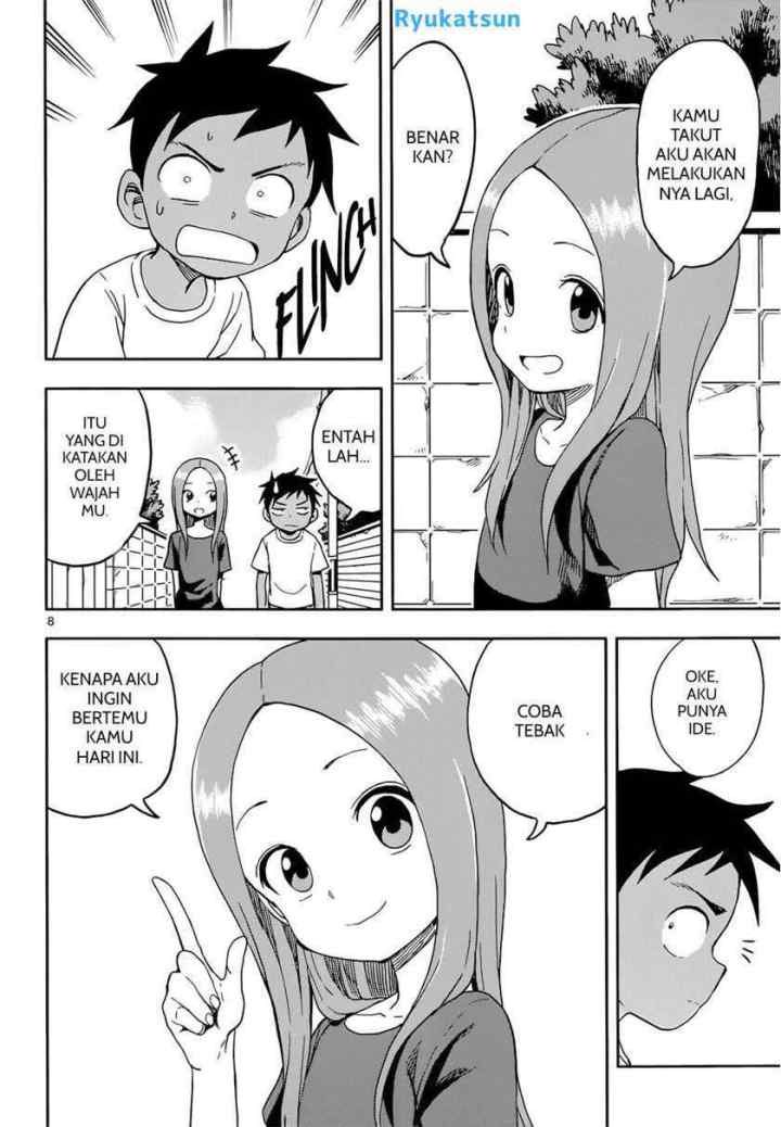 Karakai Jouzu no Takagi-san chapter 92 halaman 9