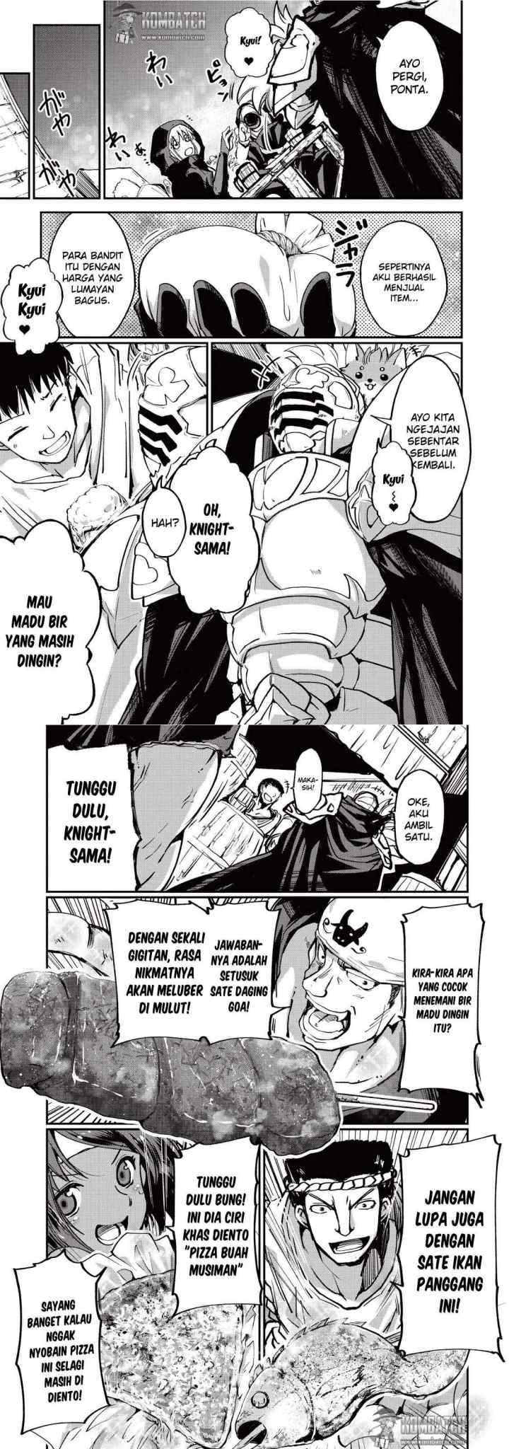 Gaikotsu Kishi-sama, Tadaima Isekai e Odekakechuu chapter 6 halaman 8
