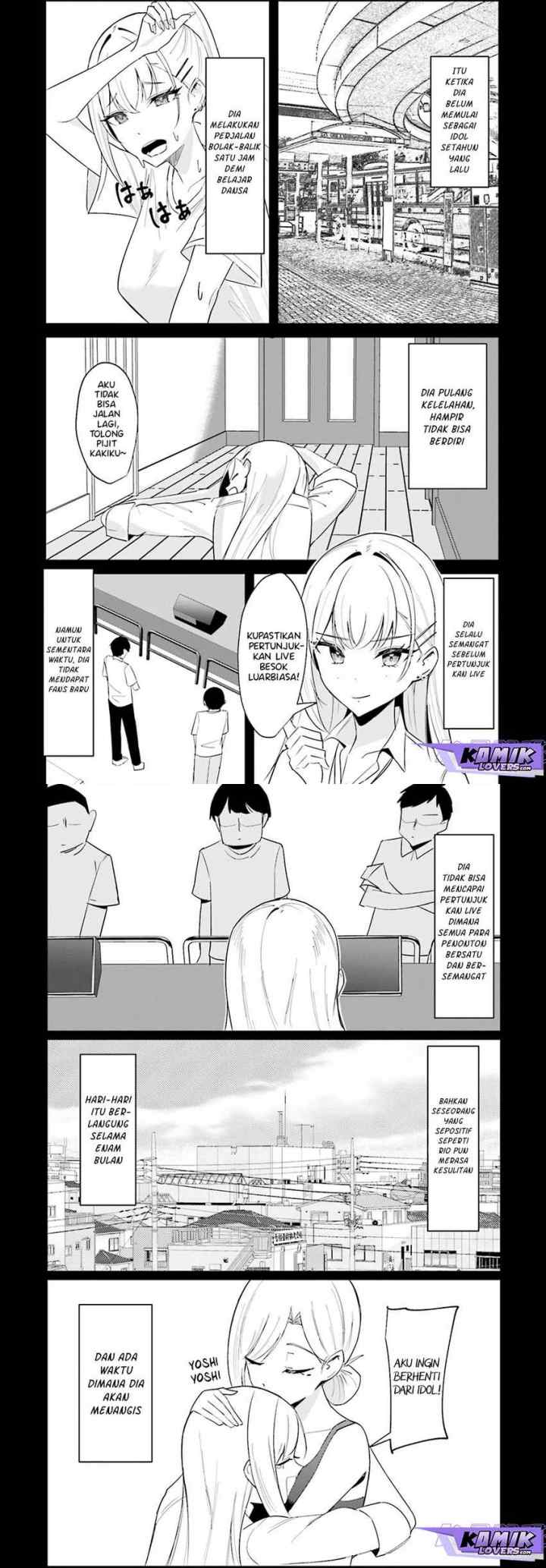 Chika Idol wo Kage de Sasaeru Ore chapter 2 halaman 7
