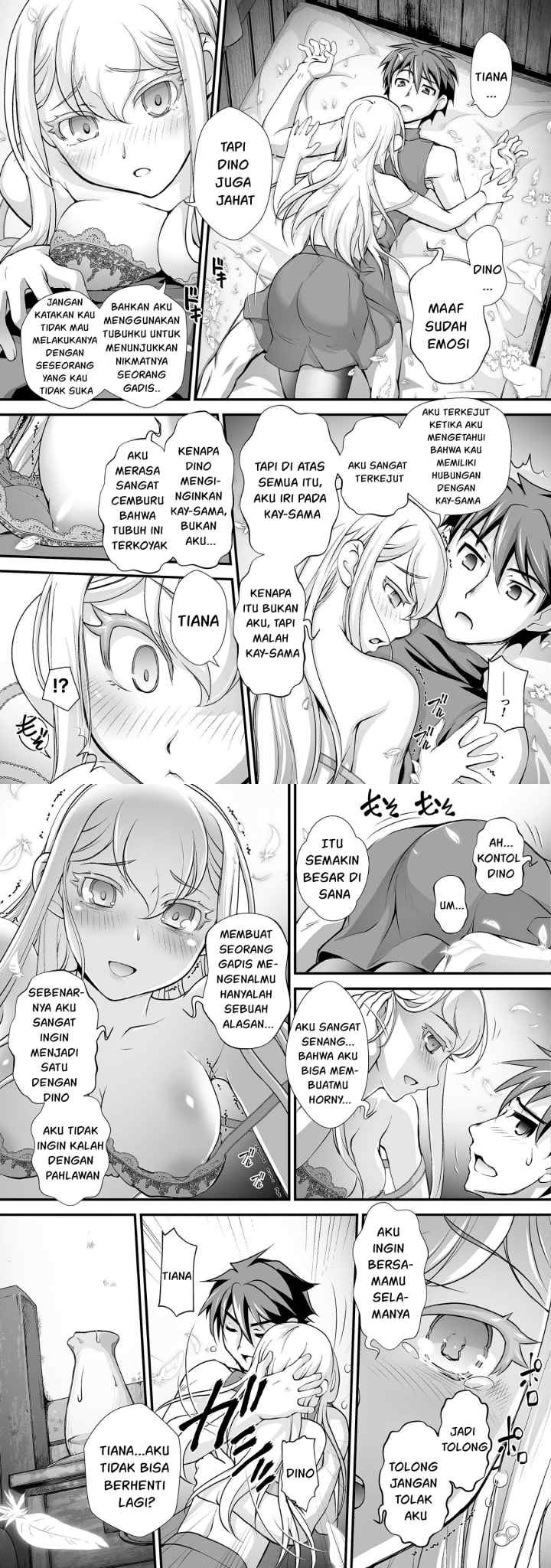 Kuchidome no Gohoubi wa Dansou Otome To Ichaero Desu! chapter 14 halaman 7
