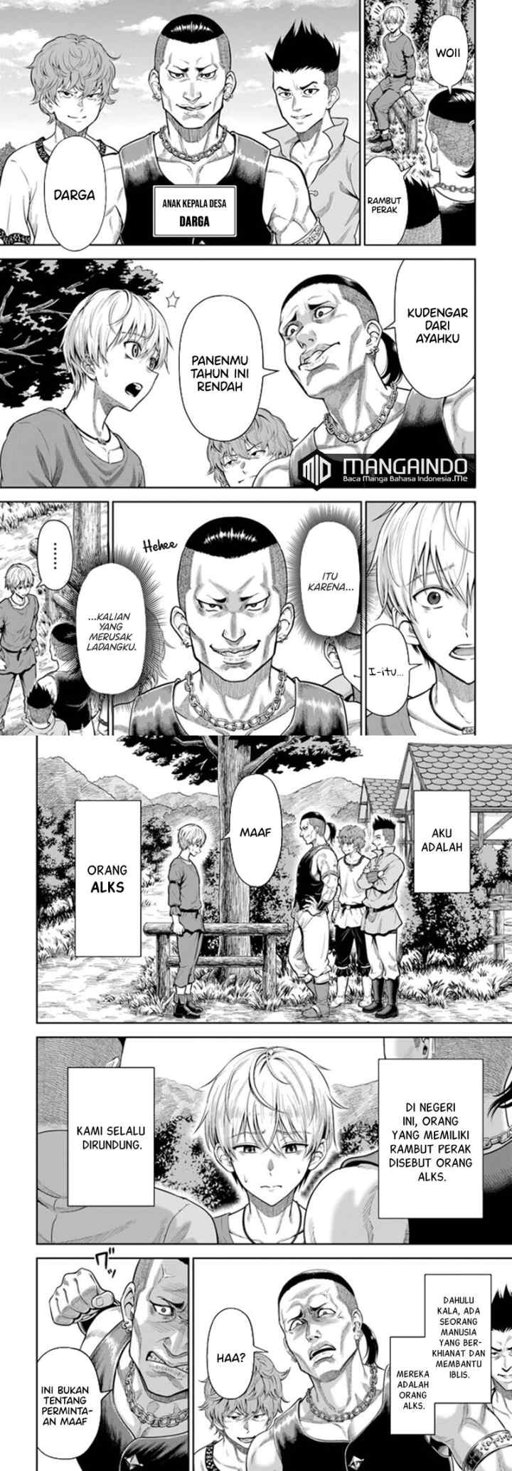 Dungeon ni Hisomu Yandere na Kanojo ni Ore wa Nando mo Korosareru chapter 1.1 halaman 4