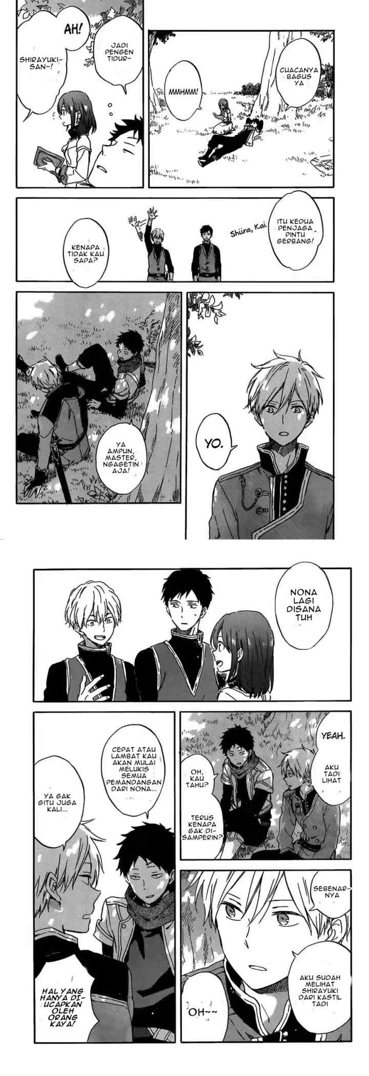 Akagami no Shirayukihime chapter 89 halaman 4
