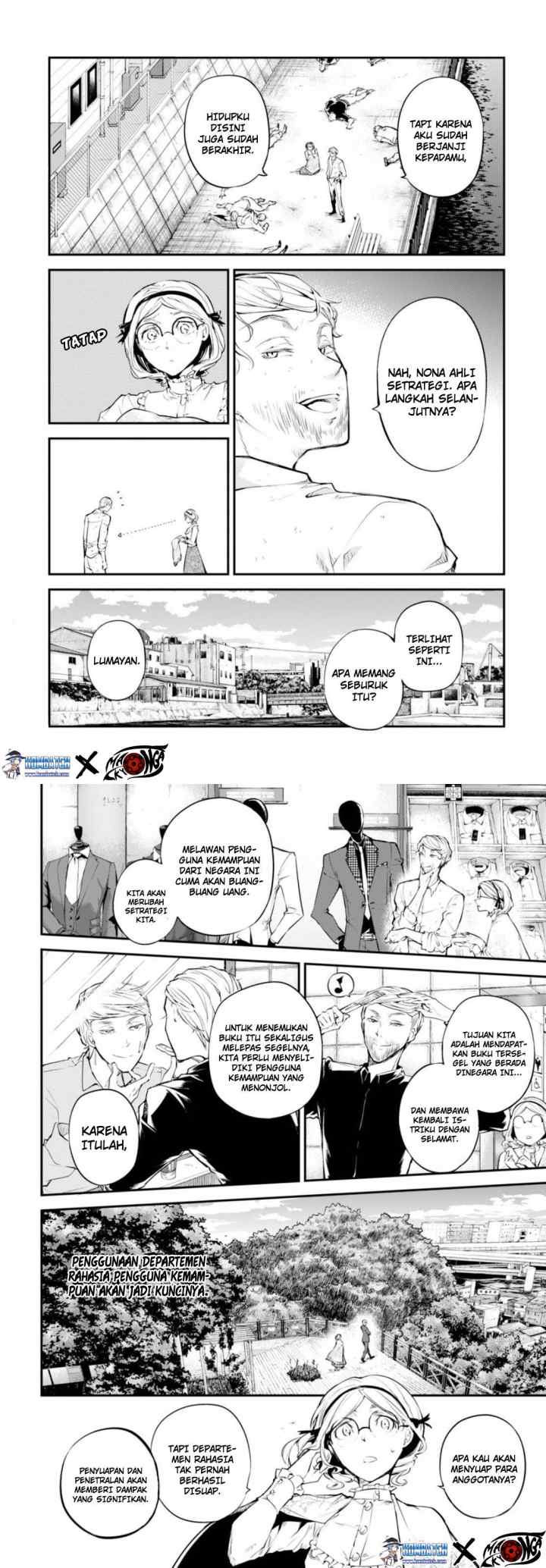 Bungou Stray Dogs chapter 44 halaman 17