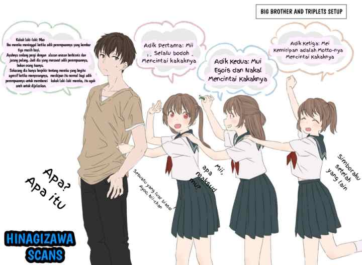 Onii-chan to Mitsugo no Imouto-tachi chapter 1 halaman 4