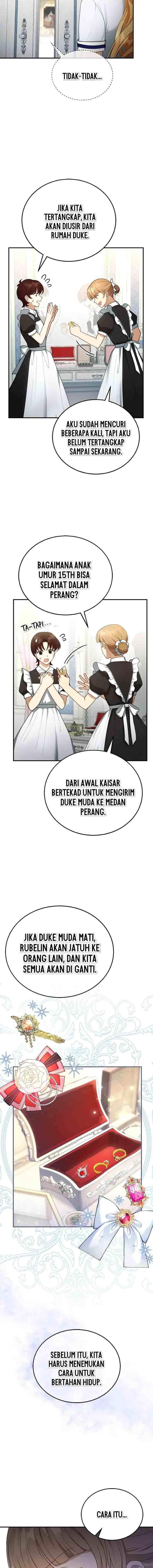 I Am Trying To Divorce My Villain Husband, But We Have A Child chapter 13 halaman 8
