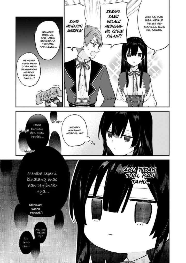 Akuyaku Reijou Reberu 99 ~Watashi wa UraBOSU desuga Maou de wa arimasen~ chapter 9.1 halaman 9
