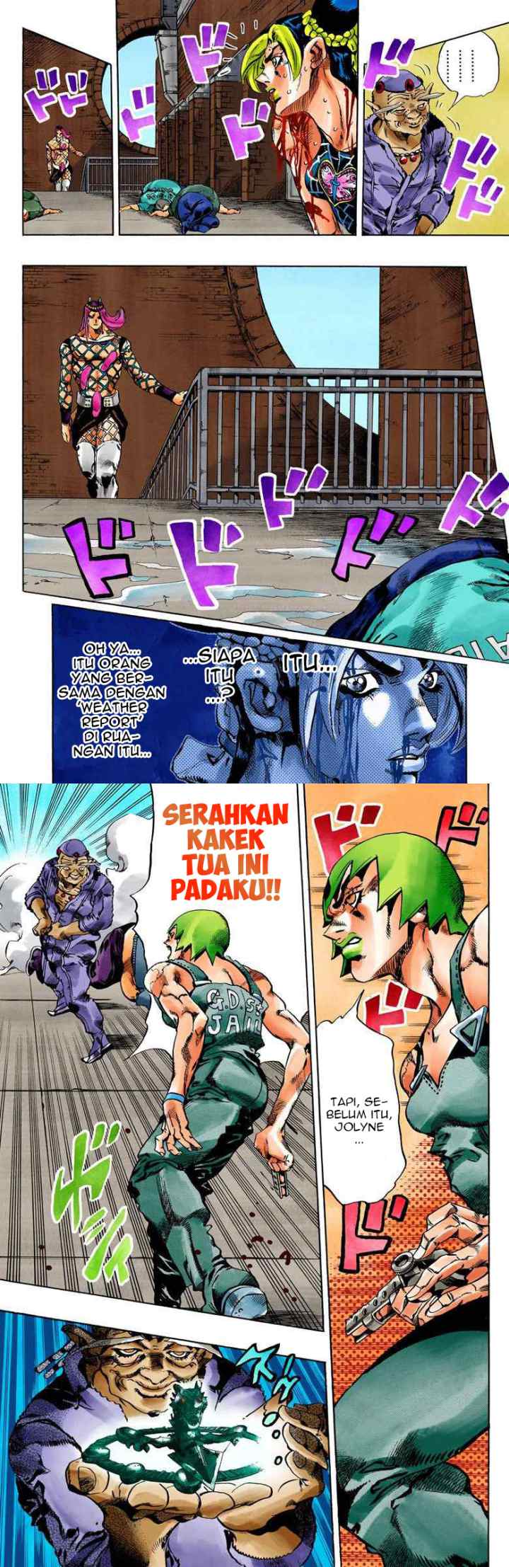 JoJo no Kimyou na Bouken - Stone Ocean chapter 67 halaman 8