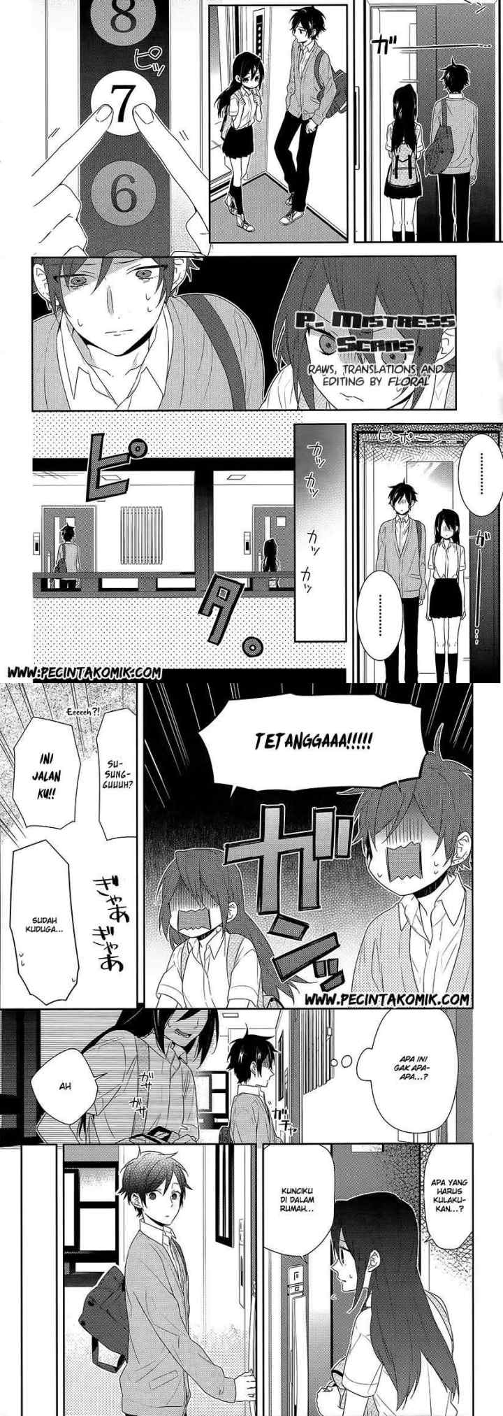 Horimiya chapter 30 halaman 4
