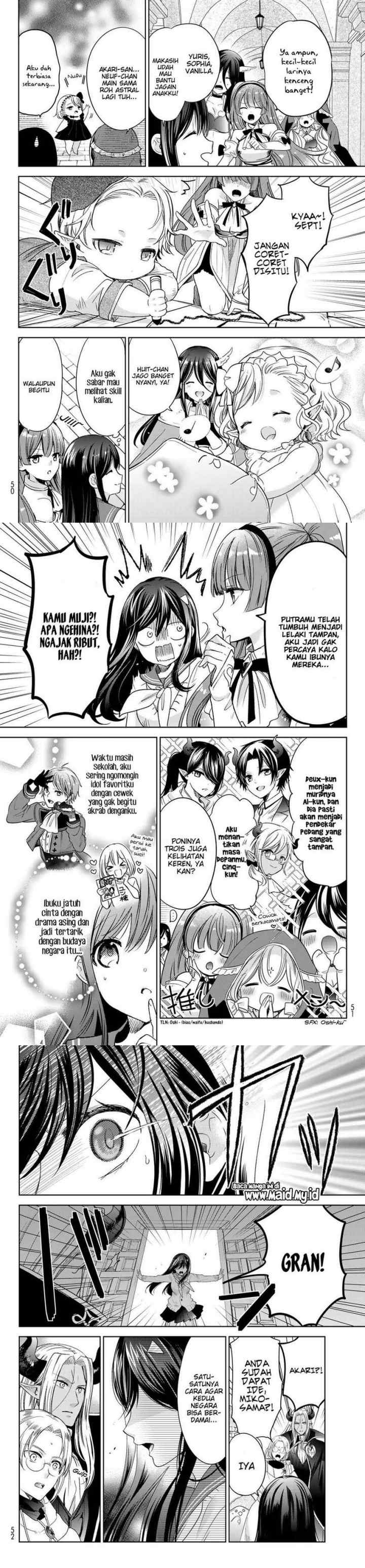 Isekai de Saikyo Mao no Kodomotachi no Mama ni Natchaimashita chapter 30 halaman 4