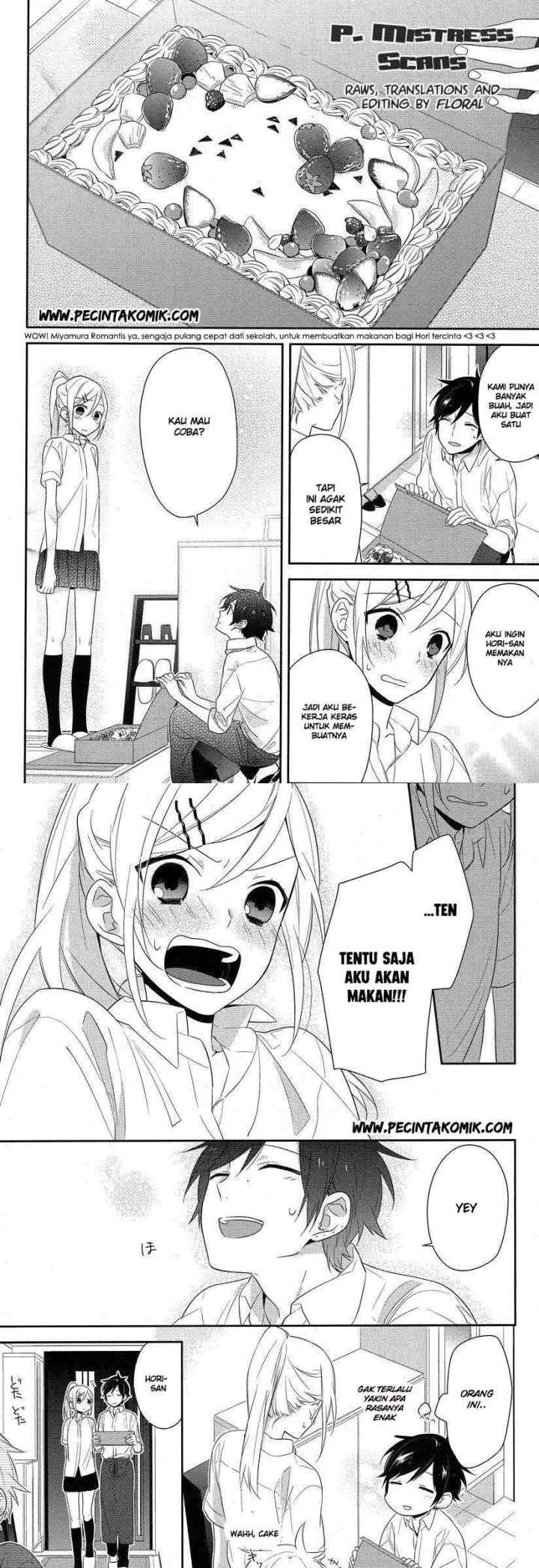 Horimiya chapter 28 halaman 12