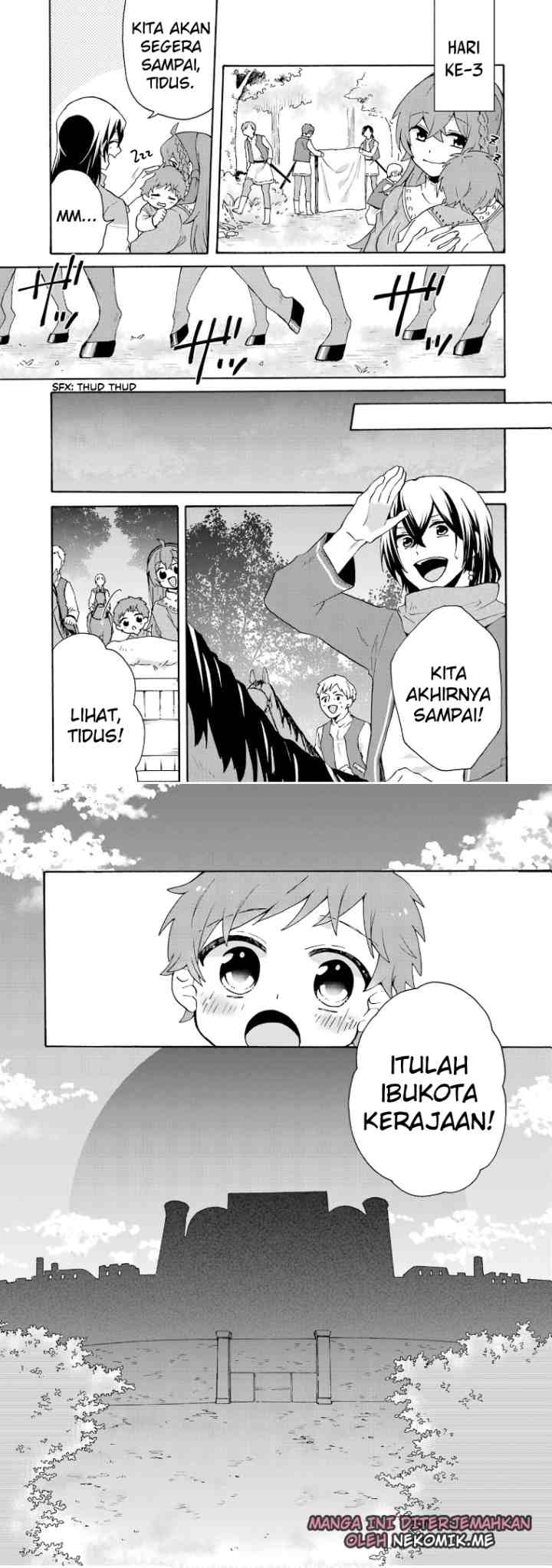 Tada Shiawasena Isekai Kazoku Seikatsu chapter 16 halaman 15