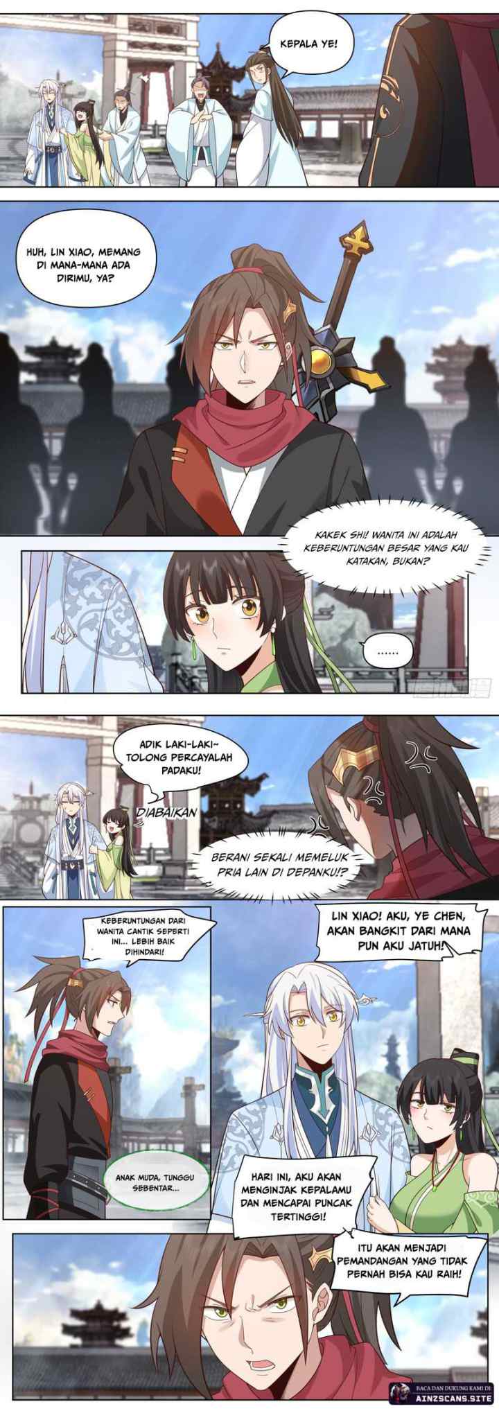 The Villain's Senior Brother And His Junior Sisters Are All Yanderes chapter 72 halaman 7