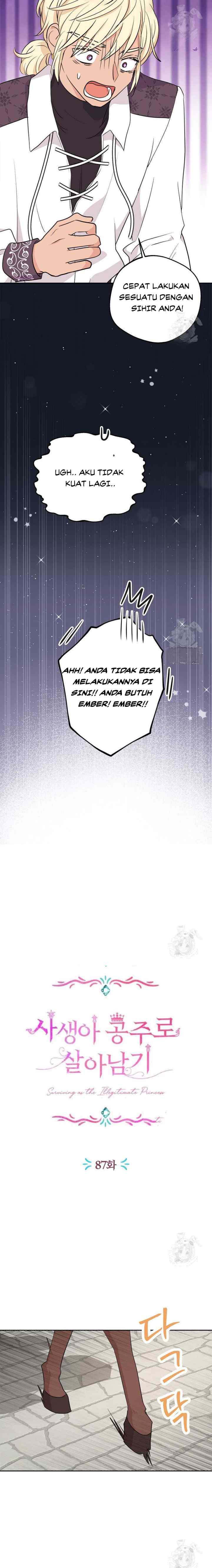 Surviving as an Illegitimate Princess chapter 87 halaman 10