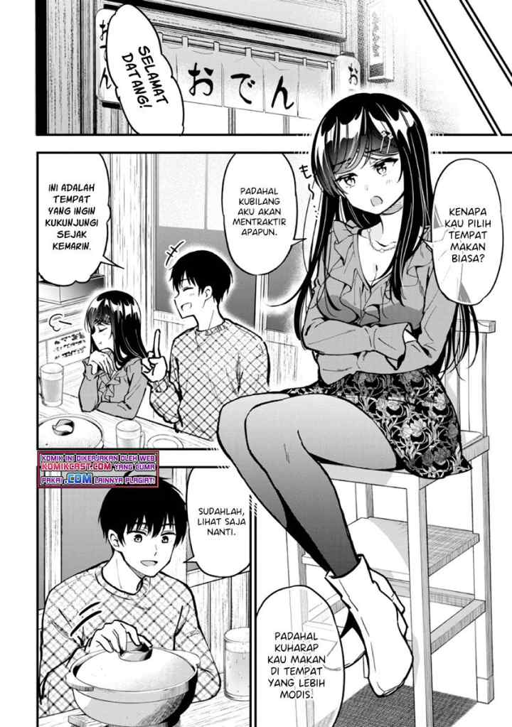 Kanojo ni Uwaki Sareteita Ore ga Koakuma na Kouhai ni Natsukarete Imasu chapter 4 halaman 6
