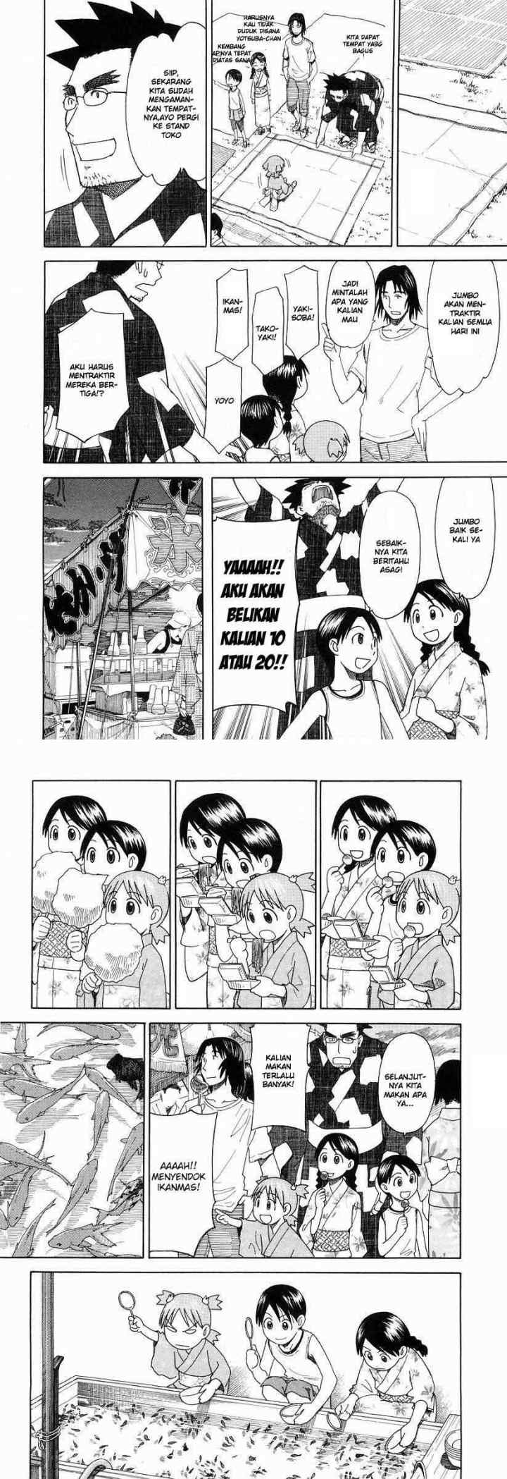 Yotsuba to! chapter 21 halaman 8