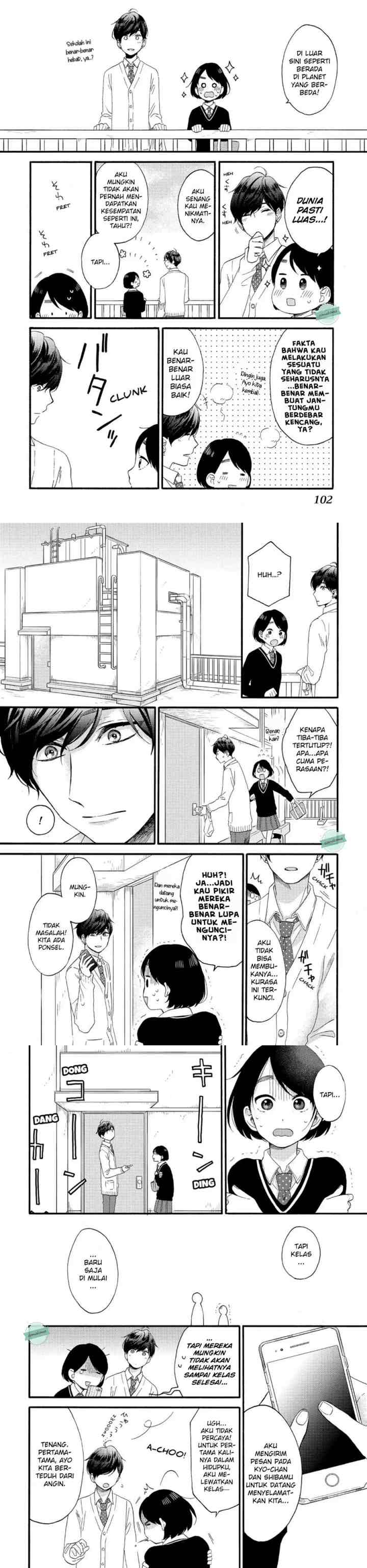Hananoi-kun to Koi no Yamai chapter 7 halaman 6