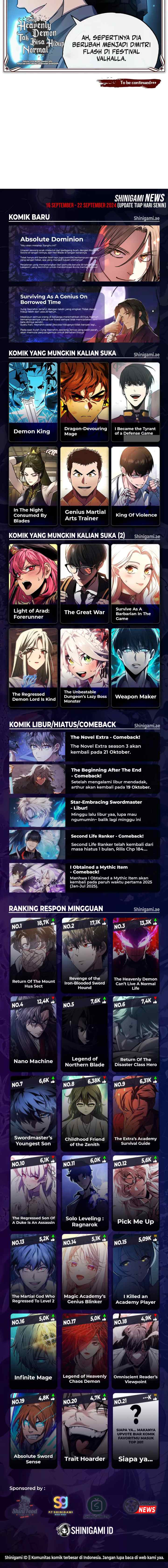The Heavenly Demon Can't Live a Normal Life chapter 126 halaman 17
