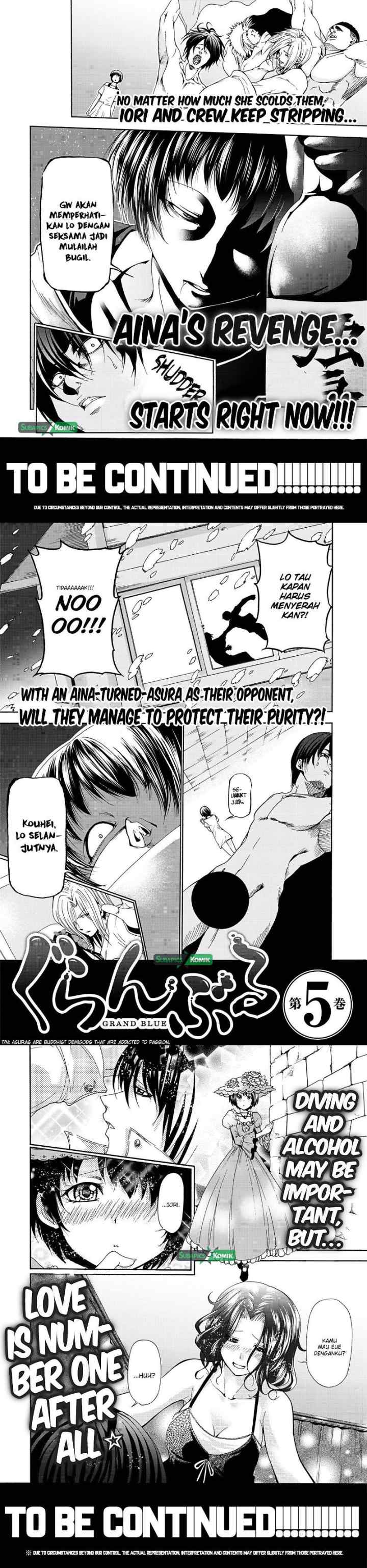 Grand Blue chapter 17 halaman 19