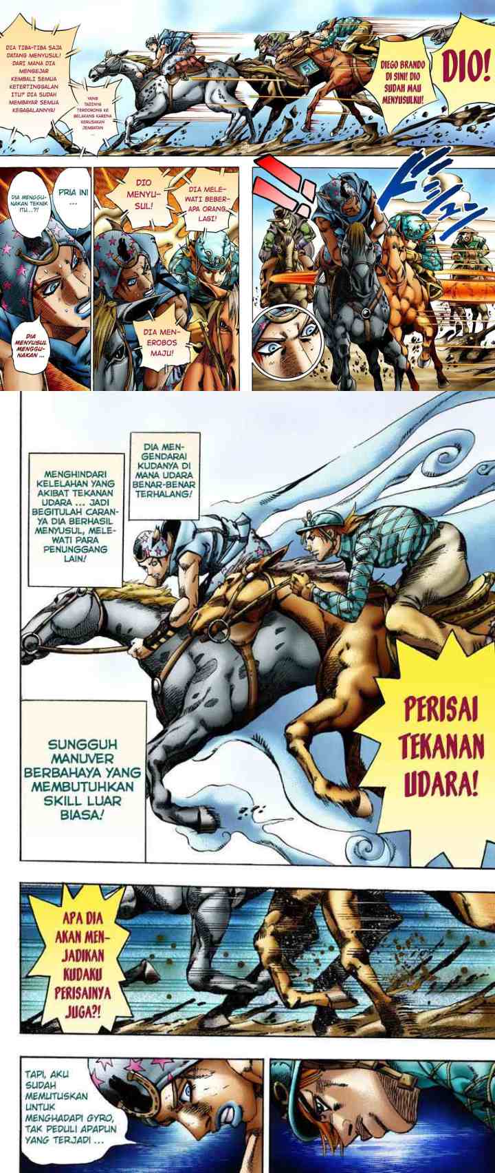 JoJo no Kimyou na Bouken - Steel Ball Run chapter 10 halaman 12